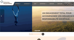 Desktop Screenshot of enterprise-responsibility.com